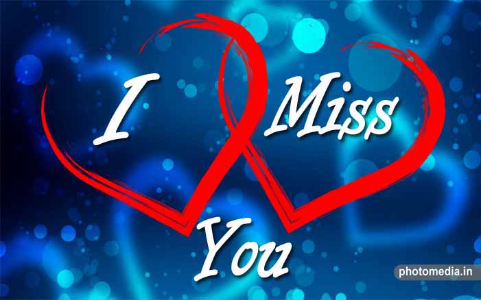 i miss you love image