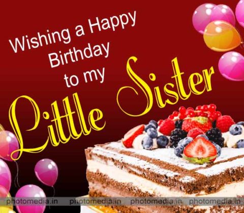 Happy Birthday Images For Sister » Cute Pictures | Photo Media