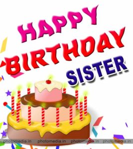 Happy Birthday Images For Sister » Cute Pictures | Photo Media