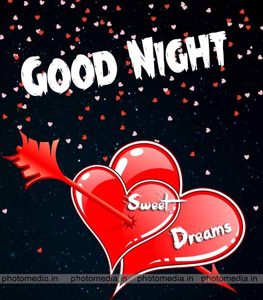 good night heart pic