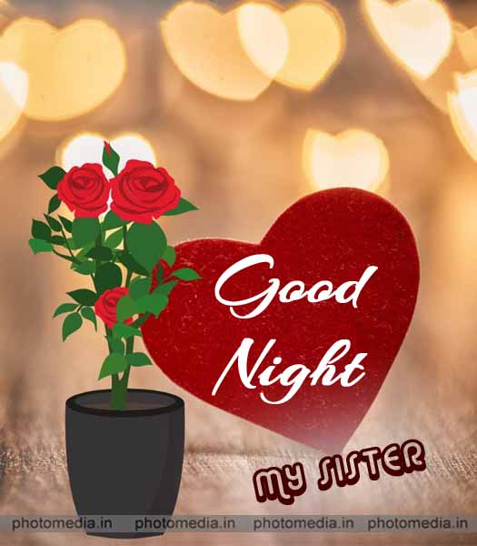 good night image to sister