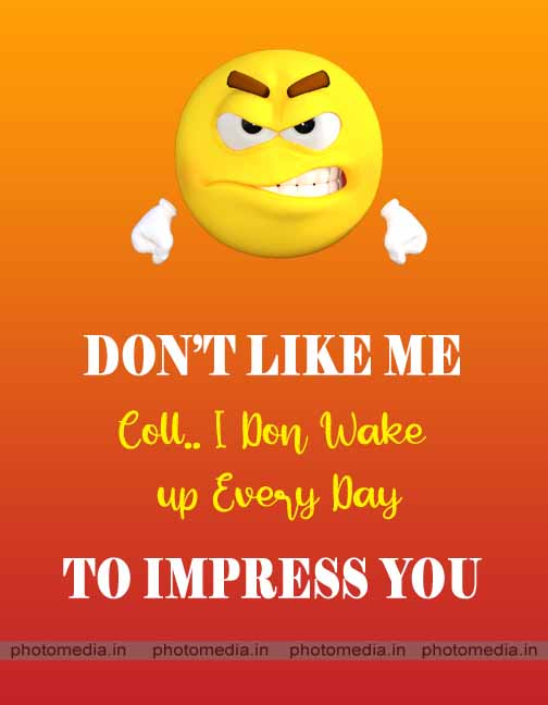 insult image with emoji