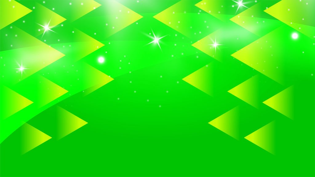 triangle green background