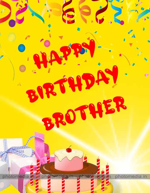 Happy Birthday Brother Images » Cute Pictures | Photo Media