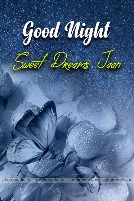 Good Night sweet dreams jaan