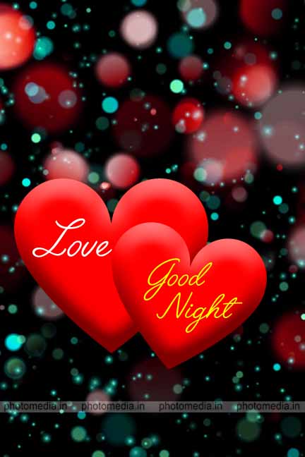 good night love heart