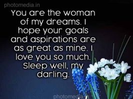 good night quotes for her