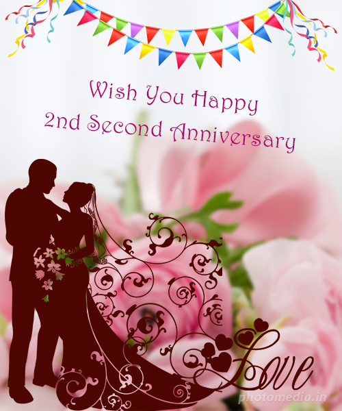 2nd anniversary wishes