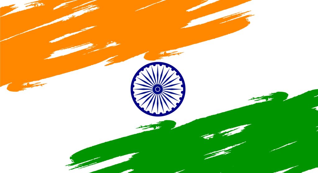 flag background india