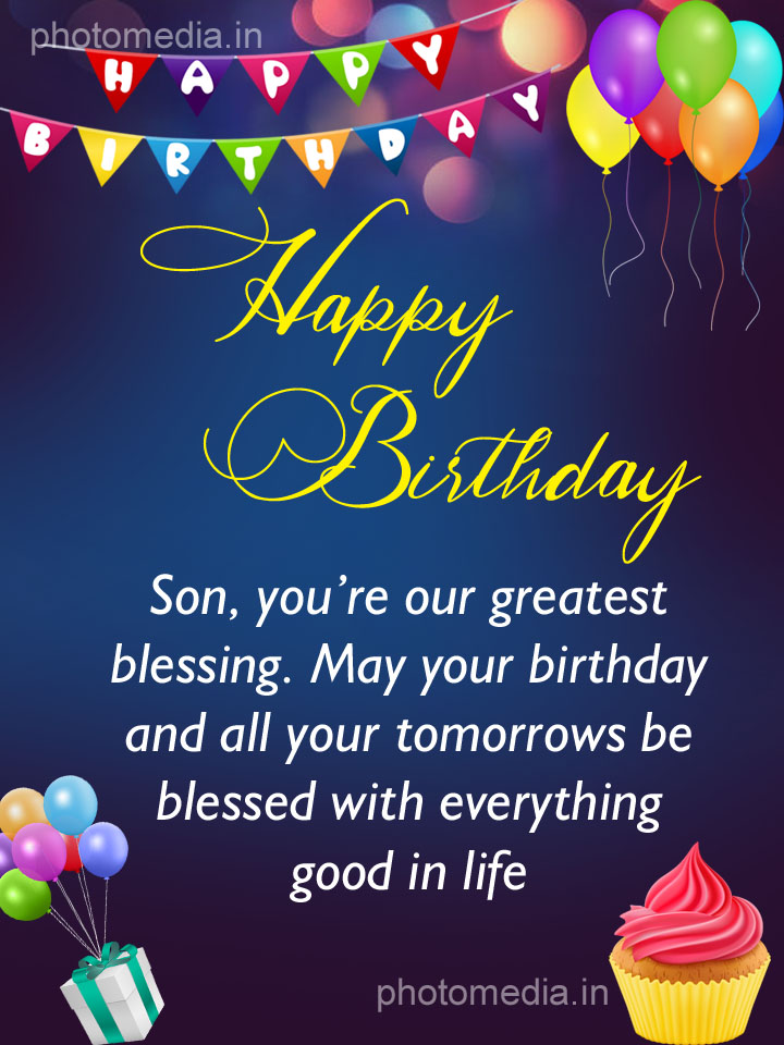 happy birthday for son quote