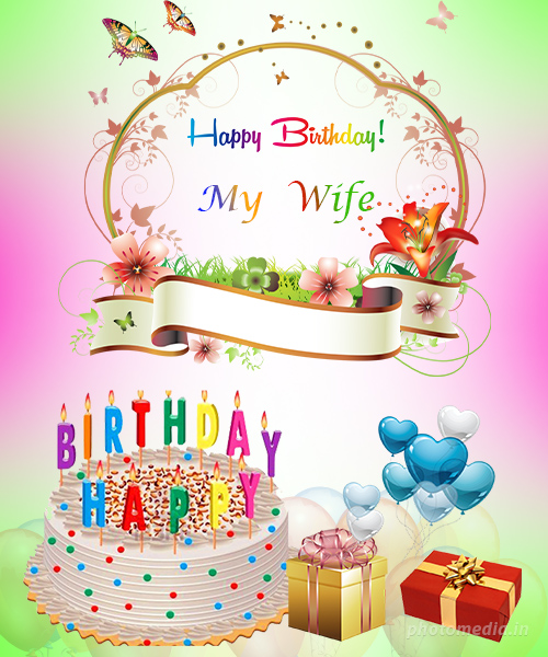 simple birthday wishes for wife