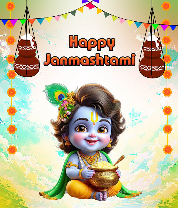 shri krishna janmashtami photo